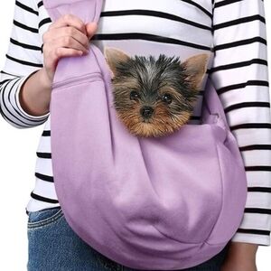 Purple Pet Sling Carrier